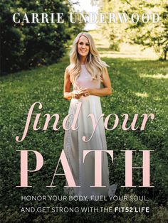 the cover of find your path book, featuring a woman in a long white dress