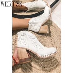 Shipping: Worldwide Express Shipping AvailableDelivery time: 7-15Days Fast ShippingReturns: Fast refund, 100% Money Back Guarantee.Brand Name: WertzkBoot Type: BasicShaft Material: PUOutsole Material: RubberUpper Material: PUOrigin: Mainland ChinaCN: ZhejiangSeason: Spring/AutumnInsole Material: LatexHeel Type: Square heelLining Material: PUBoot Height: ANKLEItem Type: BootsFashion Element: ShallowDepartment Name: AdultToe Shape: Round ToeHeel Height: High (5cm-8cm)With Platforms: YesPlatform He Ankle-high Summer Party Platform Boots, Ankle-high Platform Boots For Summer Party, Summer Party Ankle-high Platform Boots, White Martin Boots For Spring, Trendy Summer Boots With Block Heel, High Heel Faux Leather Summer Boots, Summer Closed Toe Heeled Boots, Trendy Spring Party Martin Boots, Trendy Martin Boots For Spring Party