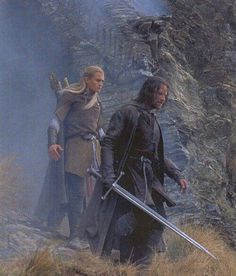 Legolas Aragorn, Aragorn Lotr, Beau Film, Fellowship Of The Ring, Thranduil, Legolas, Jrr Tolkien, Gandalf