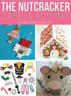 the nutcracker games and activities are featured in this article for kids to learn