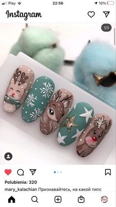 Christmas Nails Elegant, Nails Navidad, Xmas Nail, Nails Christmas