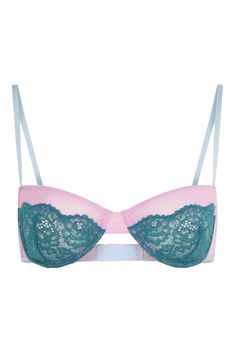 The Bella bra is an investment to your lingerie collection! Designed with balcony cups, adjustable straps, mesh panelling and underwired cups for the perfect fit. Designed in a pretty trio of colours and finished with delicate lace inserts. Complete with hook and eye closure to reverse. Match with the Bella brief Content + Care: Main: 95% Polyester 5% Elastane Lace: 90% Nylon 10% Elastane  Delicate hand wash Bra Art, Purple Bras, Lingerie Inspiration, Mesh Bra, Retro Girls, Grown Women, Lace Insert, Bra And Panty Sets, Lingerie Collection