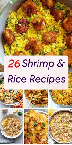 20 shrimp and rice recipes that are easy to make