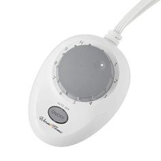 an electronic device is shown on a white background