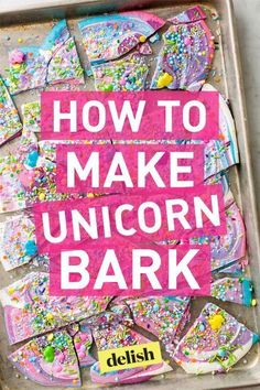 the text how to make unicorn bark is displayed on an iphone screen