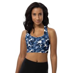 **LADIES: For sizing reference, I am a 38DDD/40DD. The size Large fits me tight, and the XL is a tad loose, depending on where I am with my monthly cycle. Upgrade your activewear with this All-Over-Print Longline Sports Bra! 🏋️♀️ Designed for intense workouts and chic streetwear, it offers premium support and style. Perfect for yoga, running, cycling, and more, this sports bra pairs seamlessly with matching leggings. Enjoy the super-soft compression fabric that hugs your body and keeps you secure during medium to high-intensity workouts. With over 300 vibrant designs, you'll stand out in any gym or outdoor setting. Key features:   👚 **74% recycled polyester, 26% elastane**   💪 **Double-layered front** for extra support   🌞 **UPF 50 for sun protection   👙 **Removable padding** and mesh Monthly Cycle, Chic Streetwear, Gym Bra, Streetwear Chic, Athleisure Trend, Yoga Clothing, Matching Leggings, High Intensity Workout, Compression Fabric