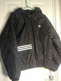 Mens adidas hoodie small Jacket. Condition is "Pre-owned". Shipped with USPS Priority Mail. Adidas Hooded Jacket For Streetwear, Adidas Winter Hooded Jacket With Double-lined Hood, Adidas Sportswear Hooded Jacket, Adidas Hoodie With Double-lined Hood, Adidas Hoodie Mens, Adidas Cotton Hoodie With Double-lined Hood, Adidas Hoodie, Adidas Men, Nike Jacket