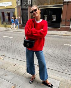 Fall Must Haves 2024: Top 25 Ideas for Outfits, Shoes, and More Red Sweater Outfit, Sweaters Women, Winter Mode, Warm Sweaters