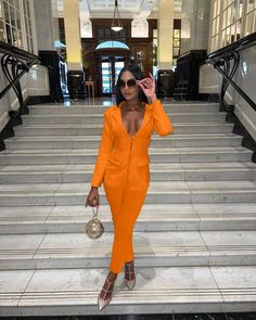 Elegant Slim Long Sleeve Blazer 2 Piece Pants Suit Women Suits, Autumn Trends, Style Blazer, Pants Suit, Notch Collar, Long Sleeve Blazers, Blazer Coat, Suits For Women, 2 Piece