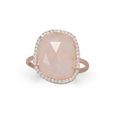 [Diamond Engagement Rings, Diamond Stud Earrings, and Gold Jewelry Online]-Angelucci Jewelry Boho Beads, Rose Gold Quartz, Rose Quartz Ring, Rose Quartz Stone, Rose Quartz Gemstone, Halo Diamond Ring, Cz Ring, Quartz Ring, Pink Quartz