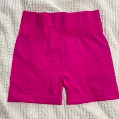 Amazing Condition, Like Brand New. Worn Only One To Two Times, Hung To Dry. Super Comfortable And Flexible Material Perfect For Working Out Or Lounge Wear. Pink Stretch Seamless Biker Shorts, Pink Seamless Stretch Biker Shorts, Pink Stretch Seamless Shorts, High Stretch Seamless Pink Shorts, Pink Seamless Stretch Shorts, Pink Seamless Sports Shorts, Casual Seamless Pink Biker Shorts, Pink Seamless Activewear Of Short Length, Casual Pink Seamless Shorts