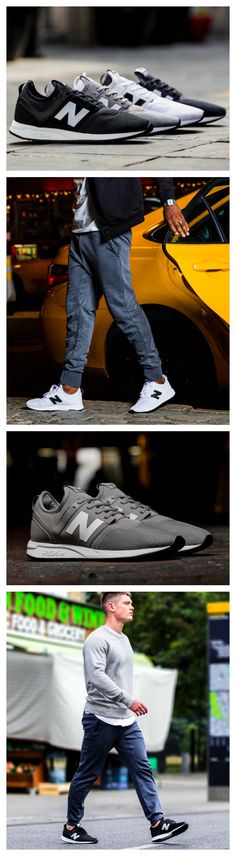 Performance-level comfort with the sleek lines you crave — New Balance 247 ‘Classic.’ Out now. Men New Balance, Sneakers Outfit Work, Sneakers Outfit Men, Sneaker Outfits Women, Fashion Cowboy Boots, Nike Outlet, Winter Sneakers, New Sneakers, Sneakers Blue