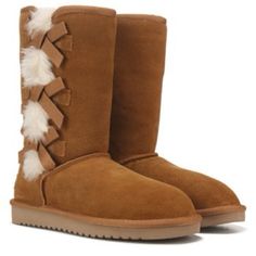 -Brand New Koolaburra By Ugg, Never Worn, No Flaws Condition (See Photos For Details) -Bows Detail On Outter Side -White Fur Inside -Classic Ugg Style Boots -Women Size 10 -Bundle Items For Discount, Offers Welcomed! -4 For $25 Items With "Save" In The Title Ugg Style Boots, Tall Winter Boots, Ugg Style, Winter Fashion Boots, Koolaburra By Ugg, Style Boots, Famous Footwear, White Fur, Ugg Classic