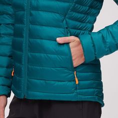 The Rab Microlight Alpine Down Jacket keeps us warm and cozy whether we're belaying during an alpine climb, skiing in the backcountry, or commuting across town. The Pertex Microlight face fabric is extremely lightweight and durable, and the nylon lining prevents those valuable feathers from poking out. Lightweight Winter Outerwear For Outdoor Use, Nylon Outerwear For Hiking And Ski Season, Jackets Online, Snowboarding, Down Jacket, Warm And Cozy, Feathers, Access Denied, Skiing