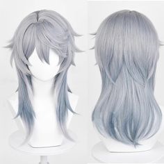 White Jellyfish Haircut, Jellyfish Cut, Jellyfish Haircut, White Jellyfish, Hot Tools, Hair Reference, Wig Accessories, Cosplay Wigs