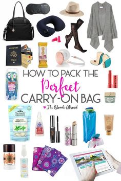 how to pack the perfect carry on bag