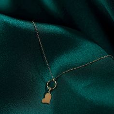 "14k Solid Gold Heart Necklace, Dainty Heart Necklace for Women, Bestfriend Necklace Gift, Gold My Heart Necklace DIALOOK JEWELRY ITEM DETAILS Material: 14K Solid GOLD (Not Filled or Plated). Gold Necklace Chain Length: 16,7\" inch (42,5cm) Main Chain and 1\" inch (2,5cm) Adjustable Chain Part Total: 17,7\" inch (45cm) Chain Width: 1mm Finish: 14K Yellow Gold Featuring: 7mm x 5mm Heart Pendant, 6mm Ring Stone: Zircon Each order will be beautifully packaged for gift giving in a jewelry box with a 14k Gold Open Heart Necklace For Her, Dainty Round Heart Necklace Tarnish Resistant, Fine Jewelry Heart Necklace With Adjustable Chain, Delicate Heart Chain Necklace In Fine Jewelry Style, Fine Jewelry Open Heart Necklace With Delicate Chain, Dainty 14k Gold Necklaces With Heart Beads, Dainty 14k Gold Necklace With Heart Beads, Fine Jewelry Heart-shaped Necklace With Delicate Chain, Dainty Open Heart Tarnish Resistant Necklace