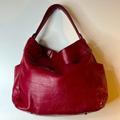 Questions? Leave A Comment Below! Leather Hobo Handbags, Hobo Handbags, Leather Hobo, Bag Lady, Handbags, Red, Women Shopping, Leather, Color