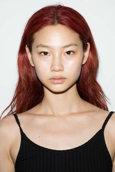 Ref Hair, Hoyeon Jung, Red Hair Inspo, Dye My Hair, Red Hair Color, Hair Color Dark, Hair Inspo Color, Grunge Hair