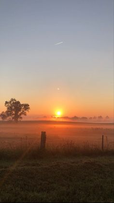 Sunrise sun beautiful early morning aesthetic nature meadow foggy Sunset Meadow Aesthetic, Early Sunrise Aesthetic, Sierra Core Aesthetic, Beautiful Sunrise Mornings, Morning Aesthetic Sunrise, Aesthetic Meadow, Midwest Sunset, Sunrise Countryside