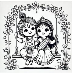 Radha Krishna Outline Sketch, Radha Krishna Cartoon Drawing, Radha Krishna Embroidery Designs, Krishna Colouring Pages, Radhakrishna Drawing Easy, Krishna Outline Drawing, Krishna Images Drawing, Krishna Drawing Mandala, Krishna Outline