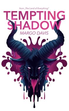 the cover to tempting shadow by marco davis, with an image of a bull's head