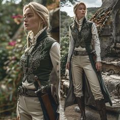 Ren Faire Outfits, Mode Steampunk, Fair Outfits, Fest Outfits, Adventure Outfit, Concept Clothing, Medieval Clothing, Fantasy Costumes, Fantasy Clothing