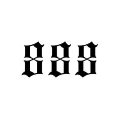 the letter b is made up of three letters in black and white, with one smaller letter