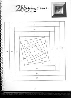 the book is open to show an image of a square and two rectangles