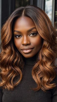 Gorgeous Cappuccino Brown Short Curls for Fall Hair Colors Dark Skin Brown 💁🏾‍♀️ Black Women Hair Color, Braided Crown, Brown Hairstyles