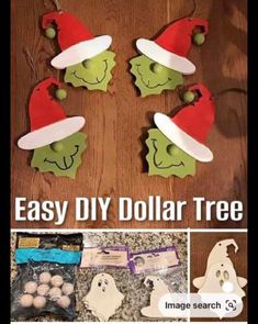 an easy diy dollar tree for halloween