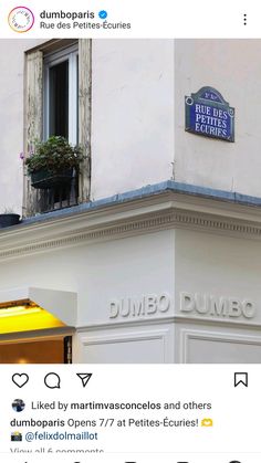 an image of the outside of a restaurant called dumbo dummopia on twitter