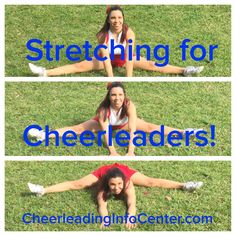 For some great stretching info, check out CheerleadingInfoCenter.com Cheer Banquet