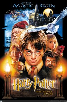 PRICES MAY VARY. THIS TRENDS HARRY POTTER AND THE SORCERER'S STONE - ONE SHEET WALL POSTER uses high-resolution artwork and is printed on PhotoArt Gloss Poster Paper which enhances colors with a high-quality look and feel. HIGH QUALITY ART PRINT is ready-to-frame or can be hung on the wall using poster mounts, clips, push pins, or thumb tacks MADE IN THE USA and OFFICIALLY LICENSED PERFECT SIZE for any room; poster is 22.375" x 34" EASILY DECORATE any space to create the perfect decor for a part Poster Harry Potter, Film Harry Potter, Harry Potter Poster, Harry Potter Style, The Sorcerer's Stone, Gallery Wall Inspiration, Poster Store, Harry Potter Films, Harry Potter Film