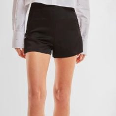 Brand New With Tags Noli Satin Shots Black Slimming High Waist Sz 4 New $90 Stunning Satin-Like Fabric Slimming + Sculpting Design Closet Staple The Satin Short, Designed With A Waist-Flattering And Leg-Elongating Silhouette, Is The Perfect Short To Complete Any Warm-Weather Outfit. Style These Mini Suit Shorts With An Airy Cropped Button Up For An Elegant And Chic Look. Every Spring And Summer Wardrobe Needs A Pair Of Simple Shorts That Go With Everything. Price Firm Mini Suits, Satin Shorts, Satin Short, Warm Weather Outfits, Closet Designs, Summer Wardrobe, Warm Weather, Going Out, Satin