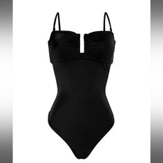 Brand New With Tags. Size Small. Elegant Black Swimwear For Vacation, Elegant Black Swimwear For Night Out, Womens Swim, Swimming, One Piece, Brand New, Tags, Women Shopping, Color