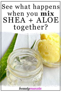 Aloe Vera Hair Gel, Aloe For Hair, Shea Butter Recipes, Aloe Vera For Hair, Homemade Hair Products, Unwanted Hair Removal, Diy Body