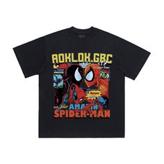 **THIS IS AN EXCLUSIVE ITEM AND ALL SALES ARE FINAL! Unleash your inner superhero with the AG®Street Spiderman Printed T-Shirt. This luxury piece features a bold and unique Spiderman print, perfect for those who want to make a statement. Made with high-quality materials, this shirt offers both style and comfort, making it a must-have for any fan of the web-slinging hero. Elevate your wardrobe with this exclusive and tasteful piece. Features: -100% Cotton -Crew Neckline -Super Soft Fabric -Loose Spiderman Print, Fire Designs, Fit Ideas, Urban Style, Urban Fashion, Crew Neckline, Soft Fabric, Soft Fabrics, Spiderman