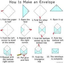 how to make an envelope out of paper - step by step instructions on how to make origami envelopes