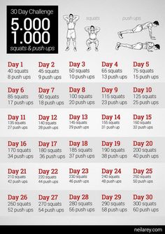 the 30 - day challenge for beginners is shown in red and white