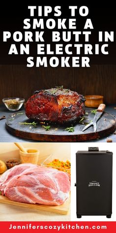 Pulled Pork In Electric Smoker, Smoked Boston Button Recipe Electric Smoker, Pulled Pork Electric Smoker, Electric Smoker Pulled Pork, Boston Button Recipes Smoker, Oven Brisket