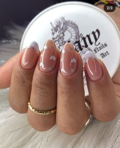 Summer Nails Short, French Manicure Acrylic Nails, Short Nail Ideas, Almond Acrylic Nails Designs, Trendy Summer Nails, Subtle Nails, Christmas Gel Nails, Nails Now, Summery Nails