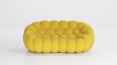 Bubble 2 Curved 2.5 Seat Sofa Cedro Sofas Roche Bobois Bubble Sofa, Evening Curls, Club Sofa, 3d Fabric, Bubble Style, Design Your Own Home, Roche Bobois, Contemporary Living Spaces, The Bubble