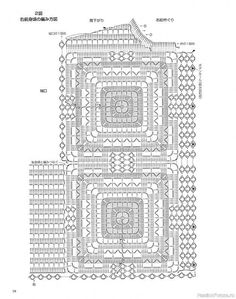 the diagram shows how to make a rug with two rows of squares and one row of circles