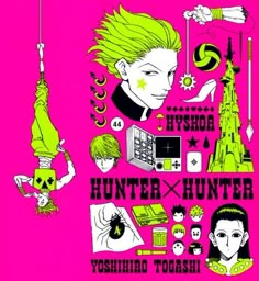 the poster for hunter x hunter's upcoming album