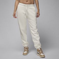 Supersoft fleece turns these roomy pants into a new casual fave. Plus, premium details like a stretchy waistband, metal-tipped drawcord and tonal patch will make you forget all about the other sweats in your drawer. Sporty Sweatpants With Comfort Waistband For Elevated Casual, Sporty Pants With Comfort Waistband For Elevated Casual Wear, Sporty Pants With Comfort Waistband For Elevated Casual Look, Athleisure Tapered Leg Bottoms For Elevated Casual, Solid Color Athleisure Pants For Elevated Casual, Sporty Comfort Waistband Pants For Elevated Casual Occasions, Athleisure Elevated Casual Pants, Sporty Joggers With Comfort Waistband For Elevated Casual Wear, Sporty Solid Pants For Elevated Casual