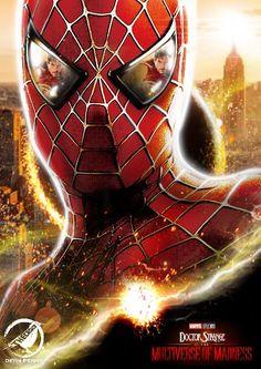 the amazing spider - man movie poster from disney's animated film, which is being released