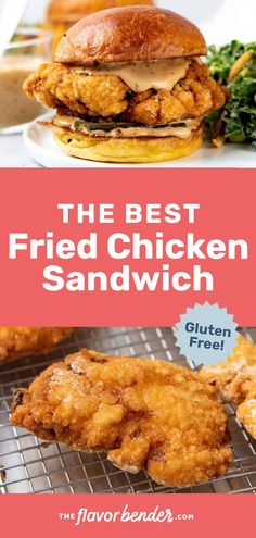 the best fried chicken sandwich recipe is here and it's so easy to make