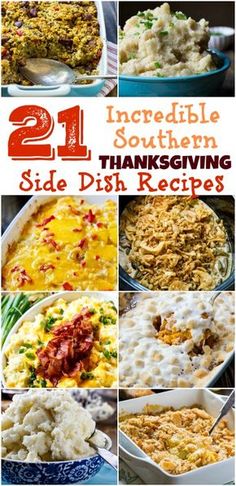 21 incredible southern thanksgiving side dish recipes