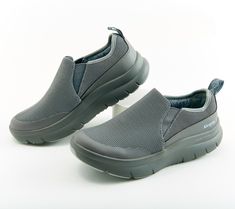 Slip into this sporty shoe for casual all-day comfort. A seamless mud guard and water-repellent mesh upper help to keep feet dry during bad weather days. From Alegria. Old Granny, Sporty Shoes, Weather Day, Barefoot Shoes, Bad Weather, Leather Slip Ons, Slip On Sneakers, Repellent, Water Repellent